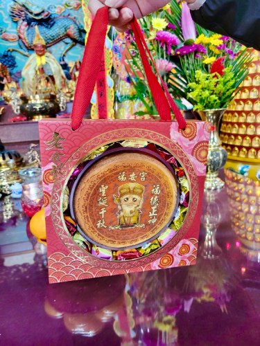 【客製化】彩繪神尊祝壽柃瓏餅(含提盒)